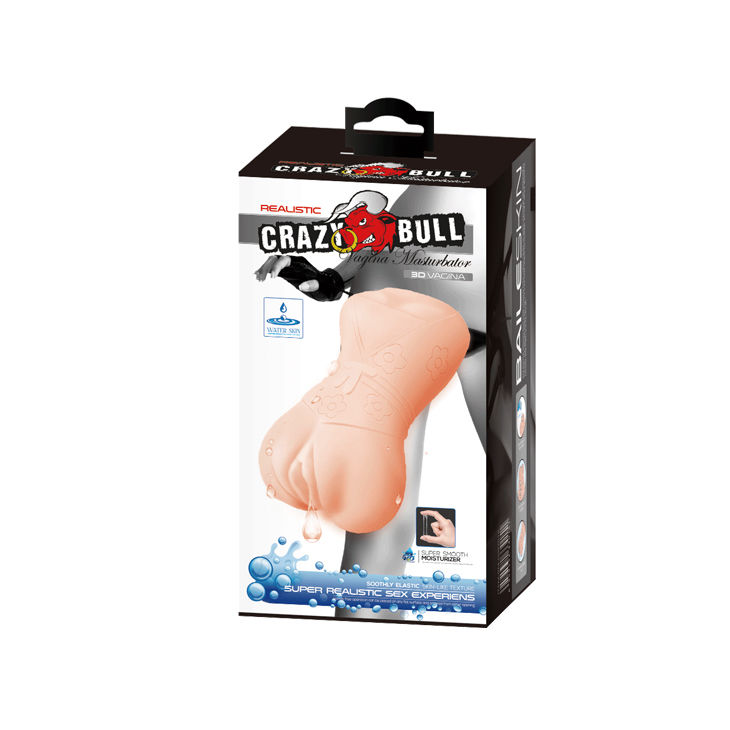 CRAZY BULL – MASTURBADOR PELLE ACQUA MODELLO VAGINA 4