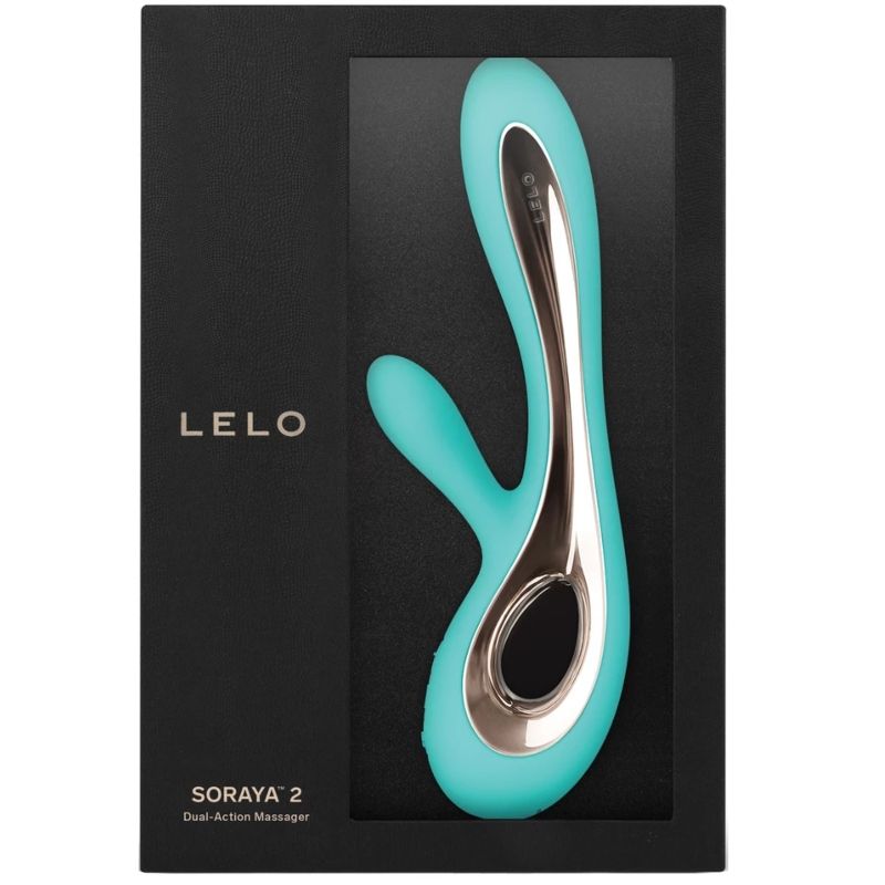 LELO – VIBRATORE SORAYA 2 RABBIT AQUA