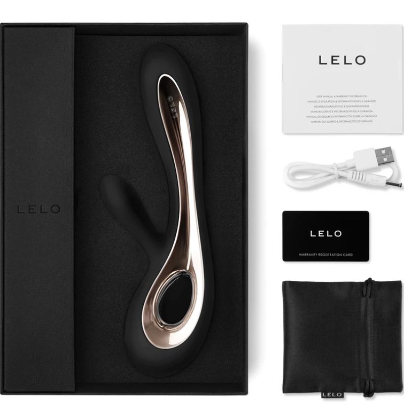 LELO – VIBRATORE CONIGLIO NERO SORAYA 2