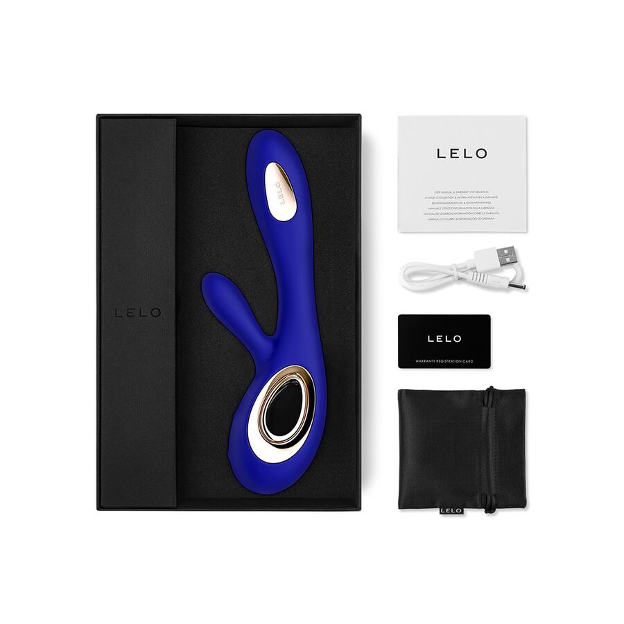 LELO – VIBRATORE SORAYA WAVE CONIGLIO BLU NOTTE