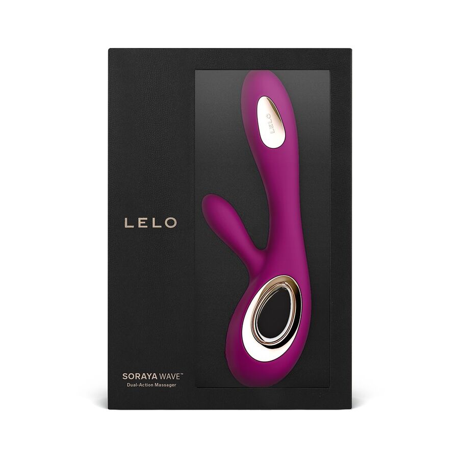 LELO – SORAYA VIBRATORE WAVE RABBIT DEEP ROSE