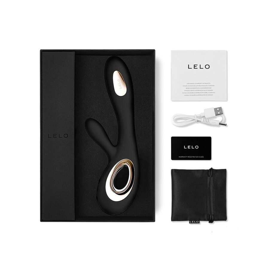 LELO – VIBRATORE SORAYA WAVE CONIGLIO NERO