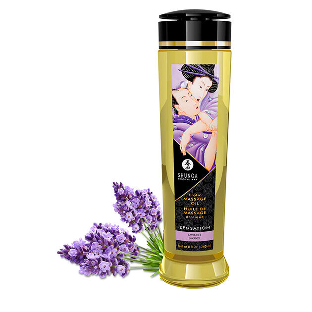 SHUNGA – OLIO DA MASSAGGIO EROTICO SENSAZIONALE 240 ML