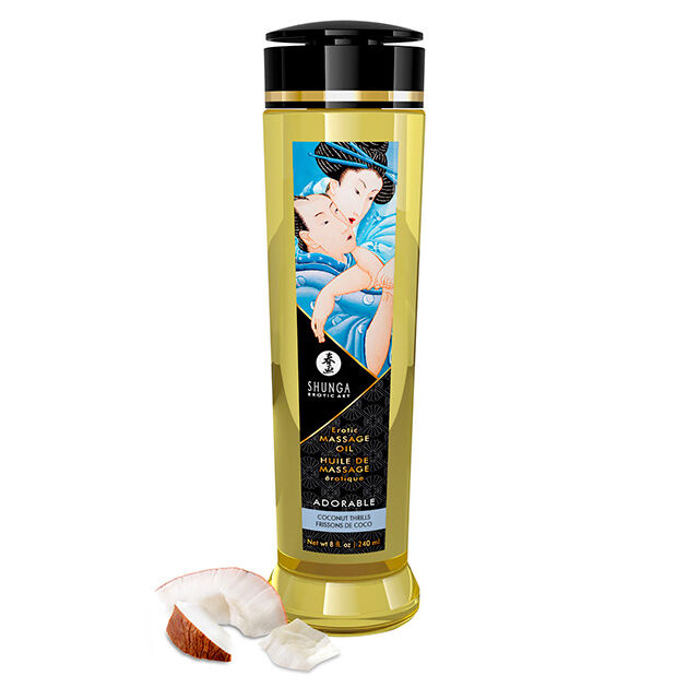 SHUNGA – ADORABILE OLIO DA MASSAGGIO EROTICO 240 ML