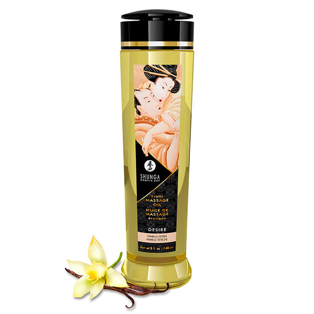 SHUNGA – OLIO DA MASSAGGIO EROTICO DESIRE 240 ML