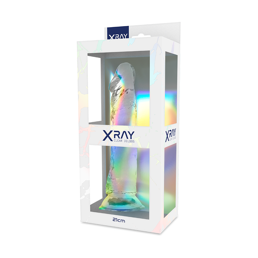 X RAY – CAZZO TRASPARENTE 21 CM -O- 4 CM